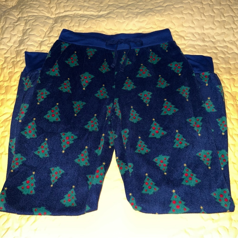 🌼 🎄Merry Wear Womens Juniors Size Small Christmas Pajama Bottoms Pants